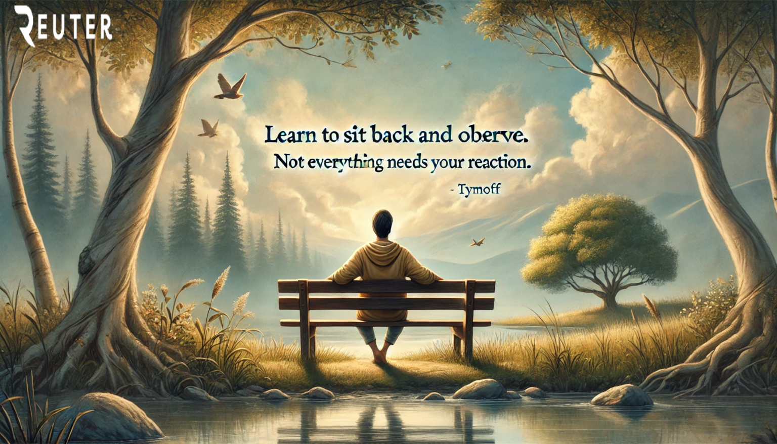 learn to sit back and observe. not everything need - tymoff